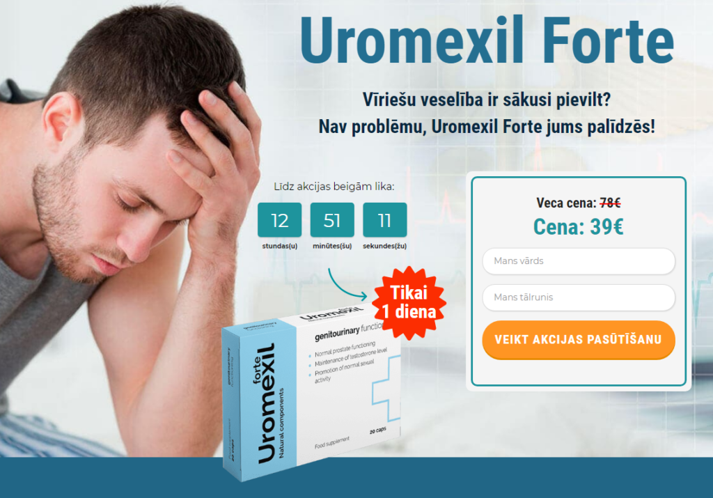 Uromexil Forte Latvia