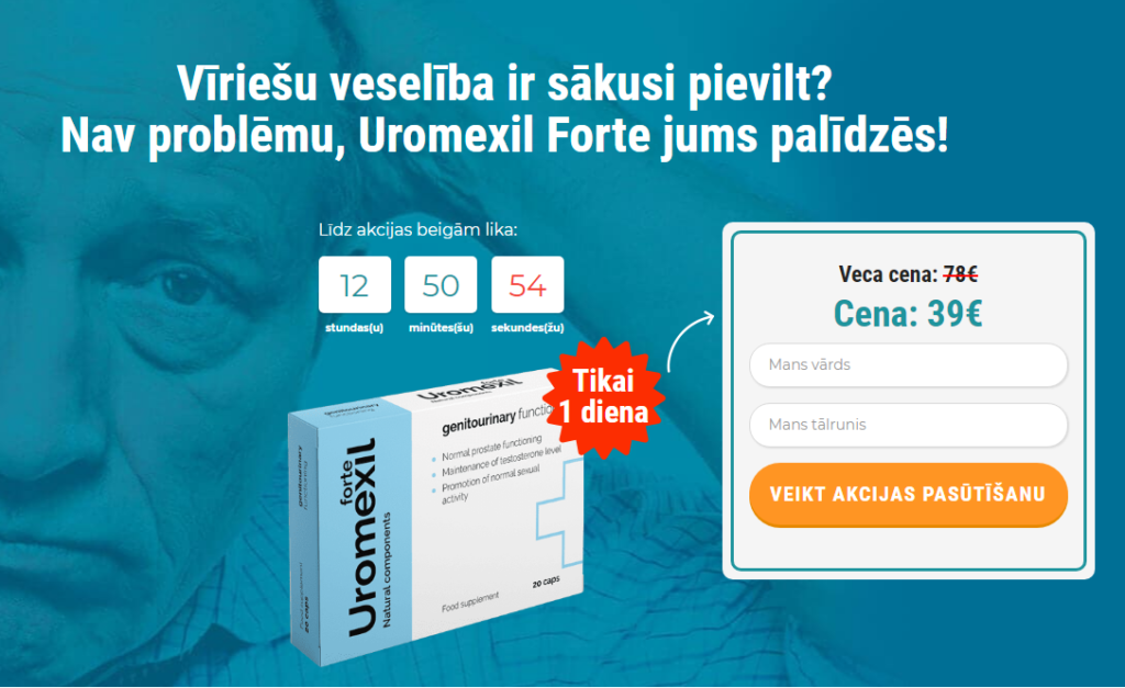 Uromexil Forte Latvia