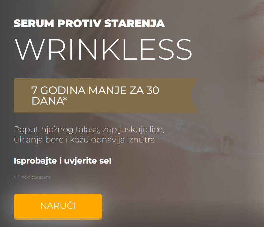 Wrinkless serum cena