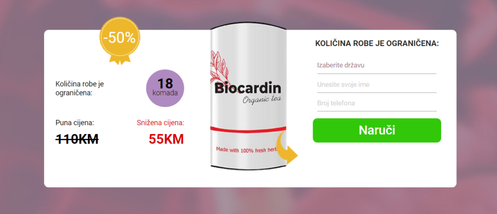 Biocardin Tea Prednosti