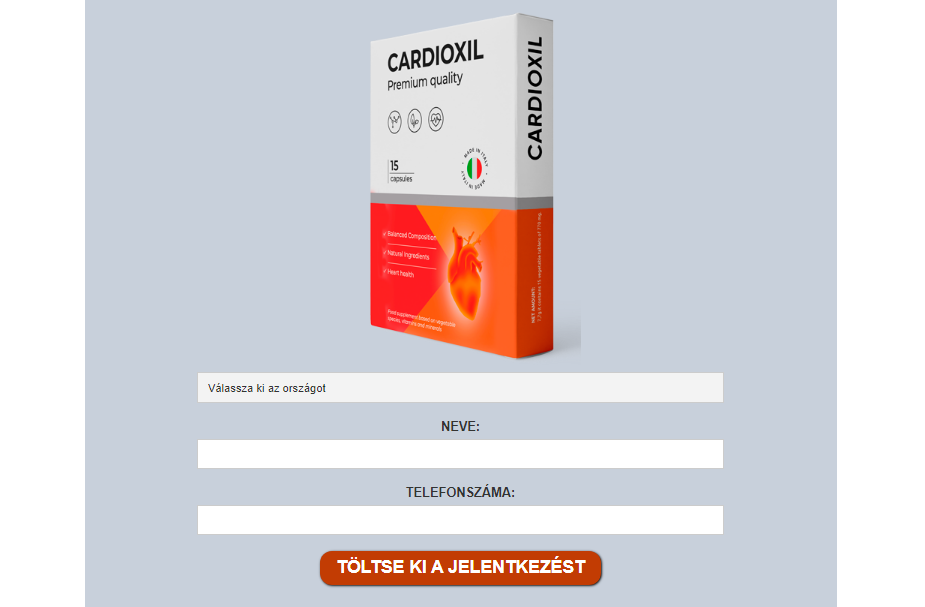 Cardioxil kapszula