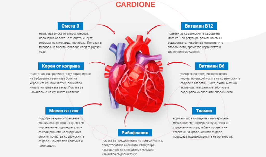 Cardione Цена