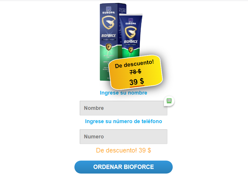 Bioforce Precio