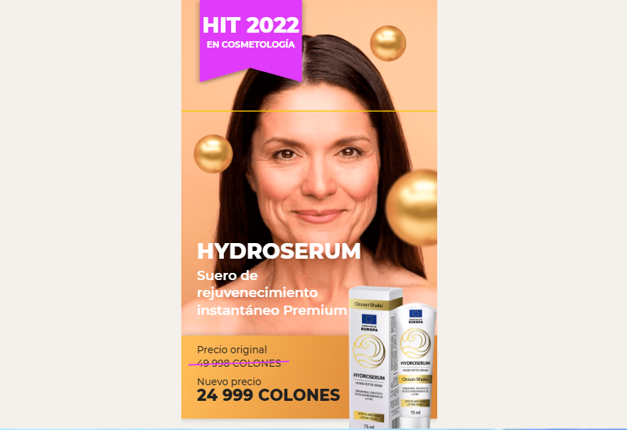Hydroserum Beneficios