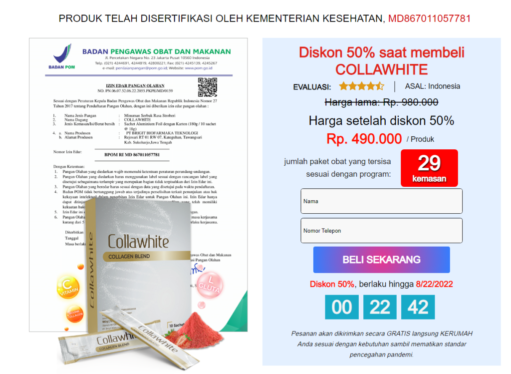 Collawhite Suplemen