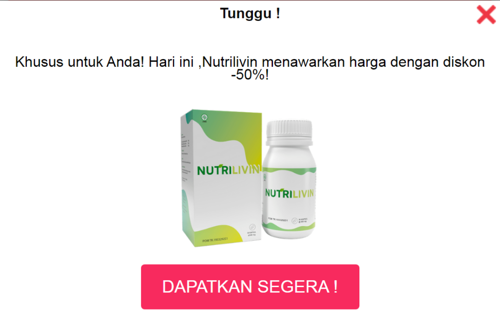 Nutrilivin bahan