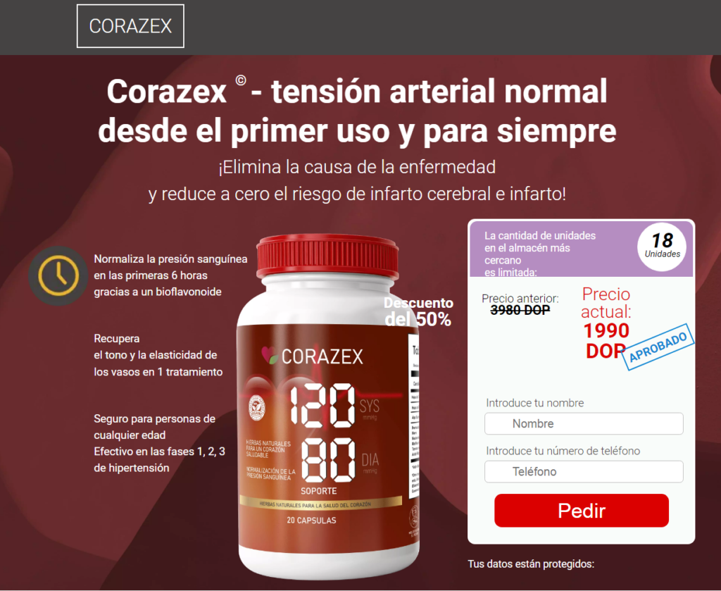 Corazex reseñas