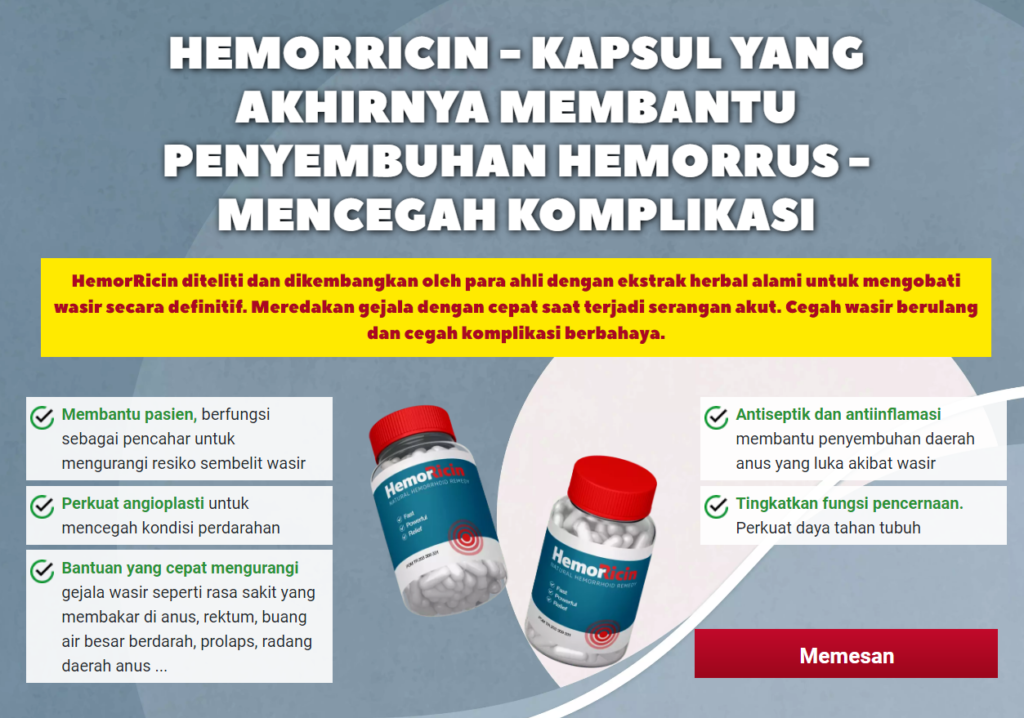 HemorRicin Bahan