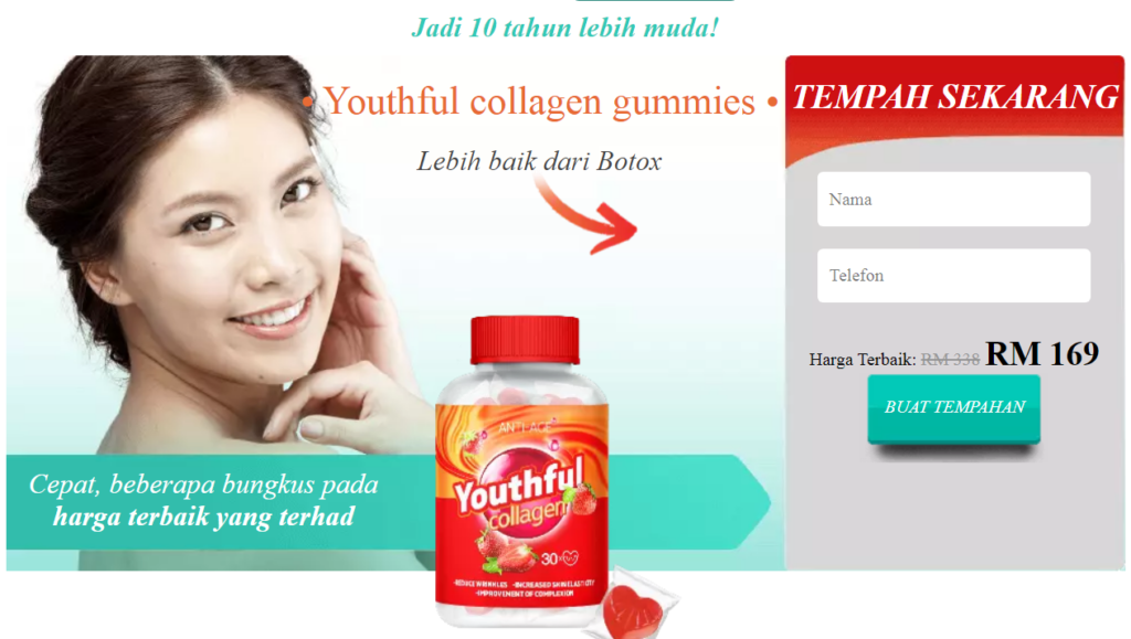 Youthful collagen harga