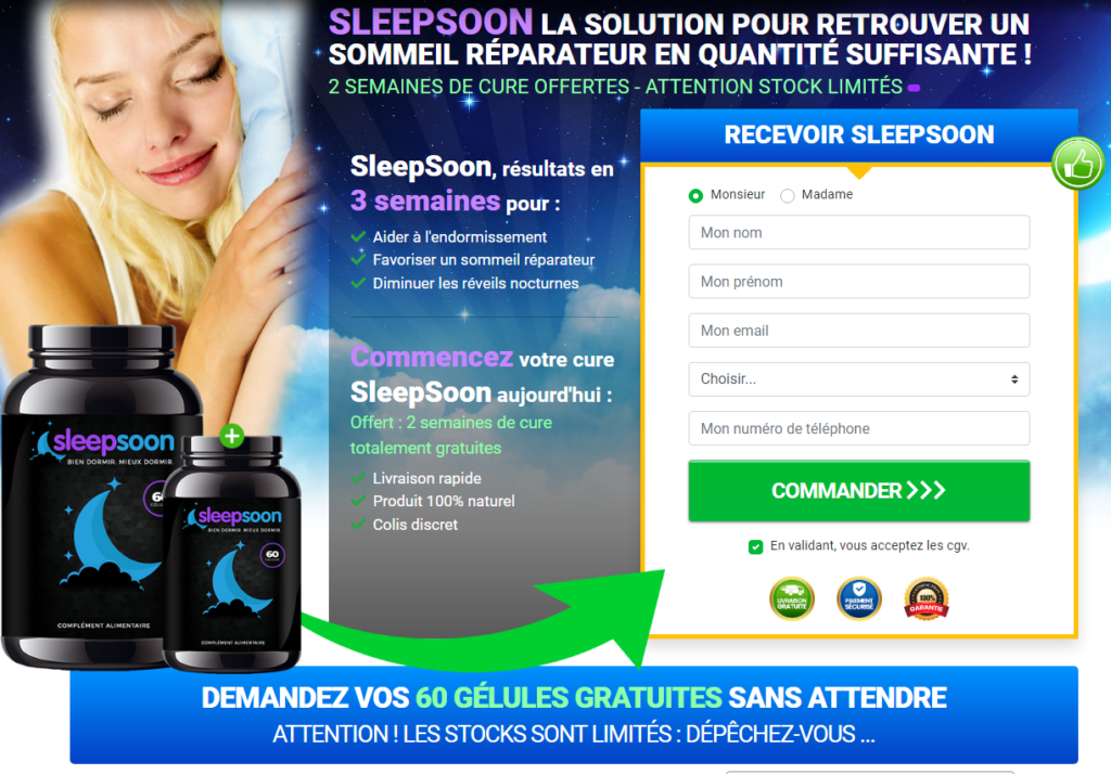 SleepSoon capsule