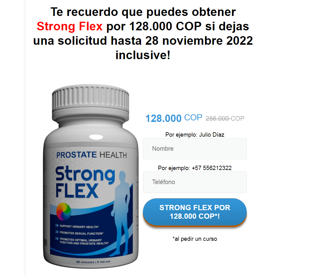 Strong Flex Precio