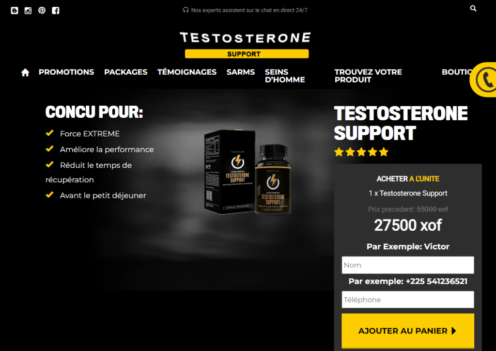 Testosterone Support
