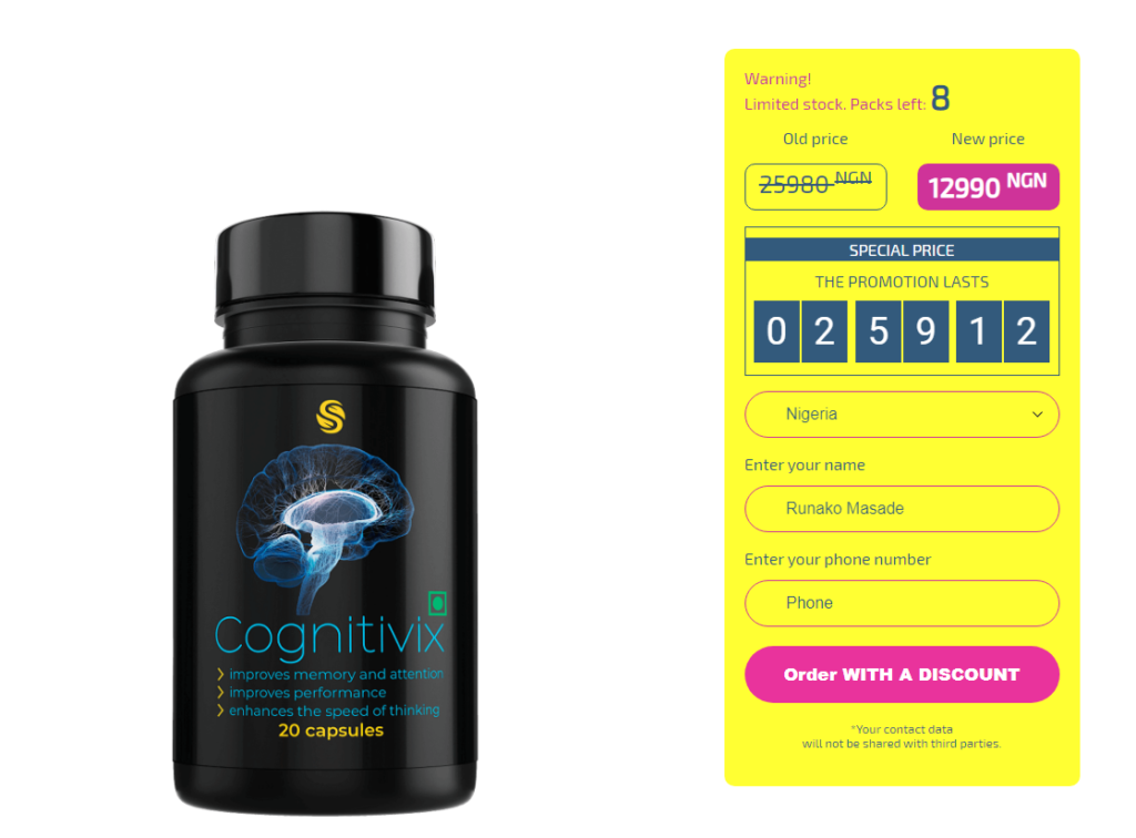 Cognitivix capsule