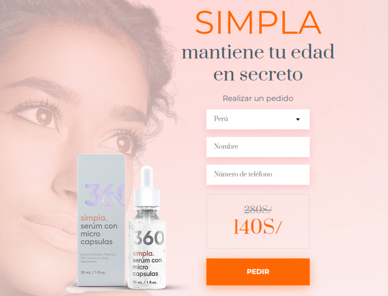 Simpla 360 suero