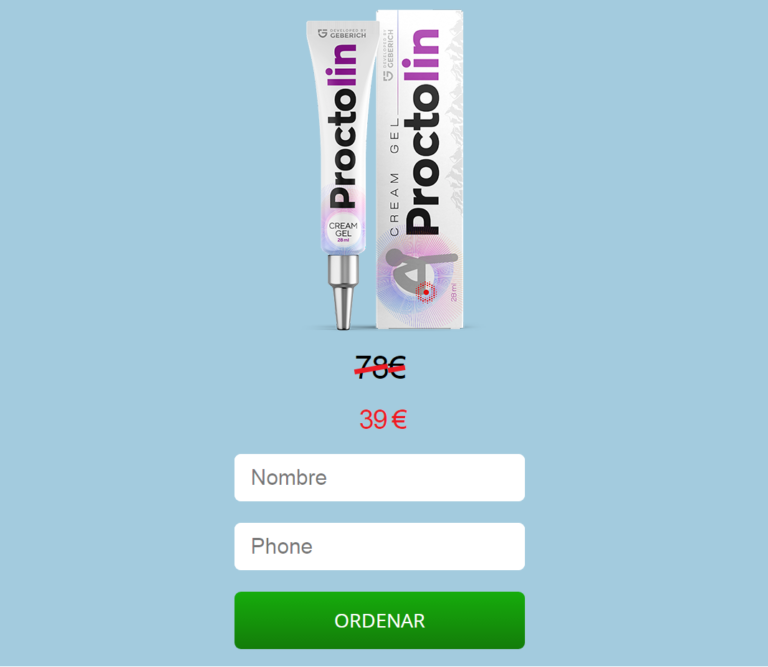 Proctolin gel