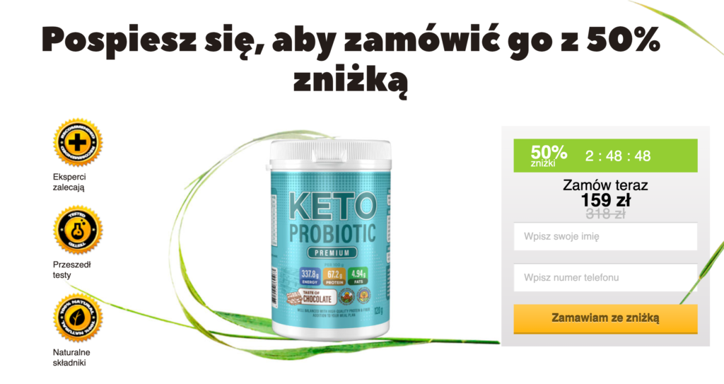 Keto Probiotic Opinie