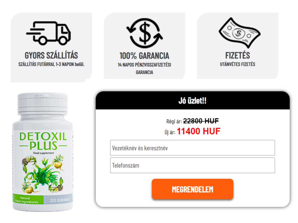 Detoxil plus Ár