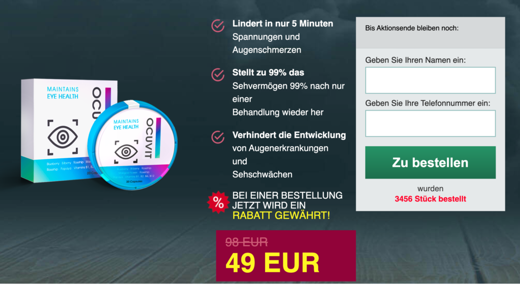 Ocuvit Preis