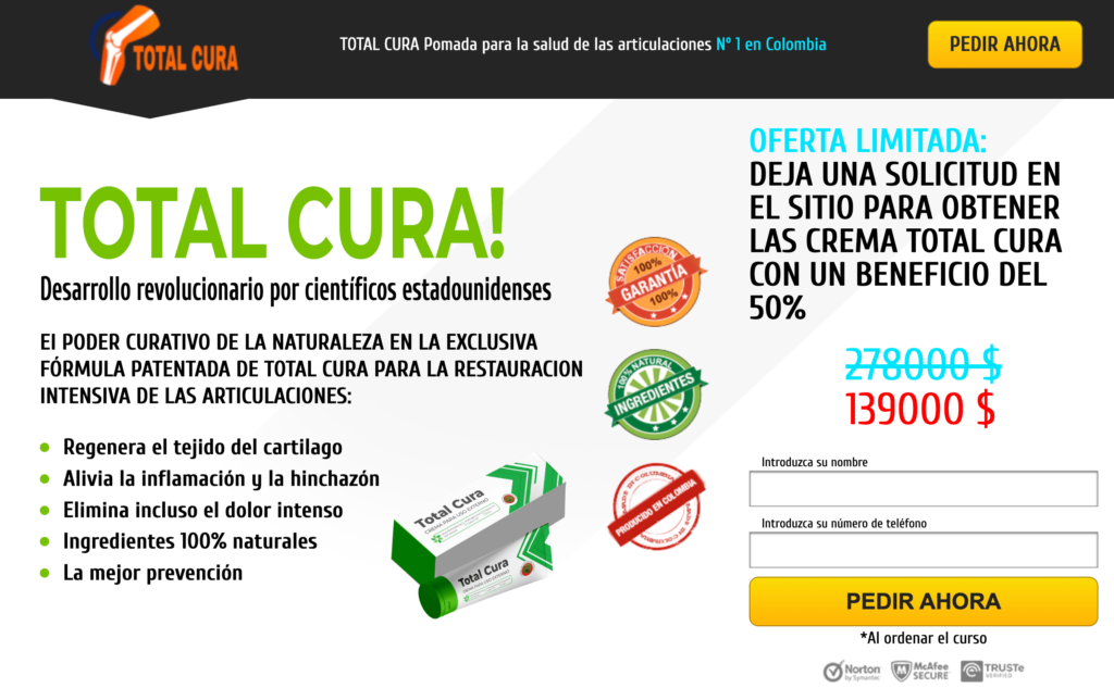 Total Cura Precio