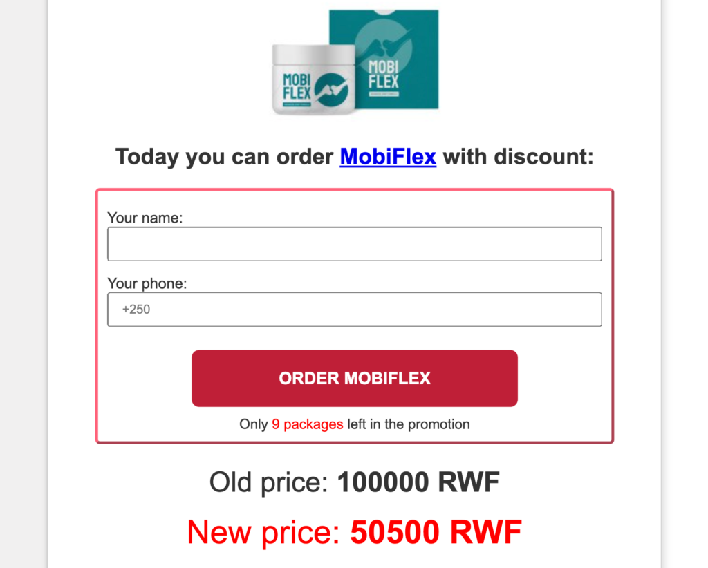MobiFlex cream
