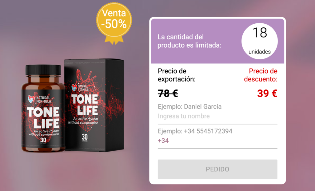 Tonelife Pastillas