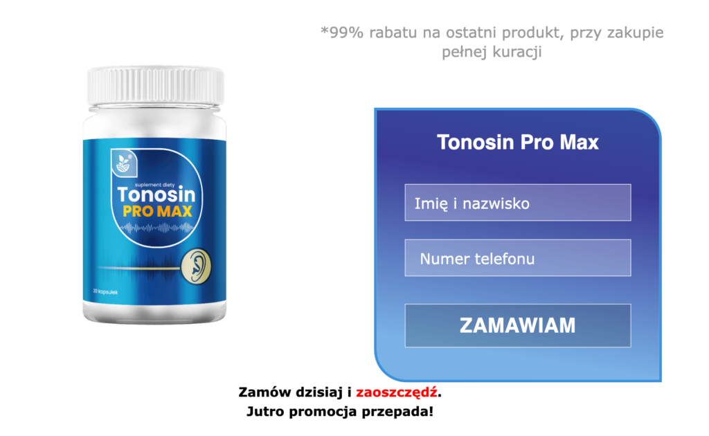 Tonosin Pro Max kapsułki